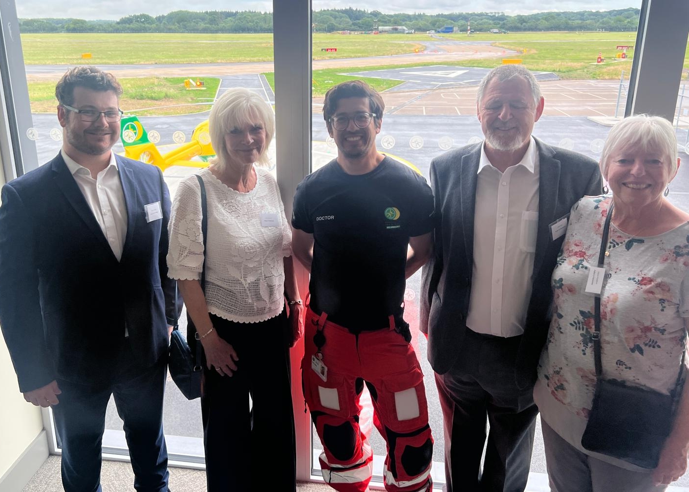 HIOW Air Ambulance open their new HQ