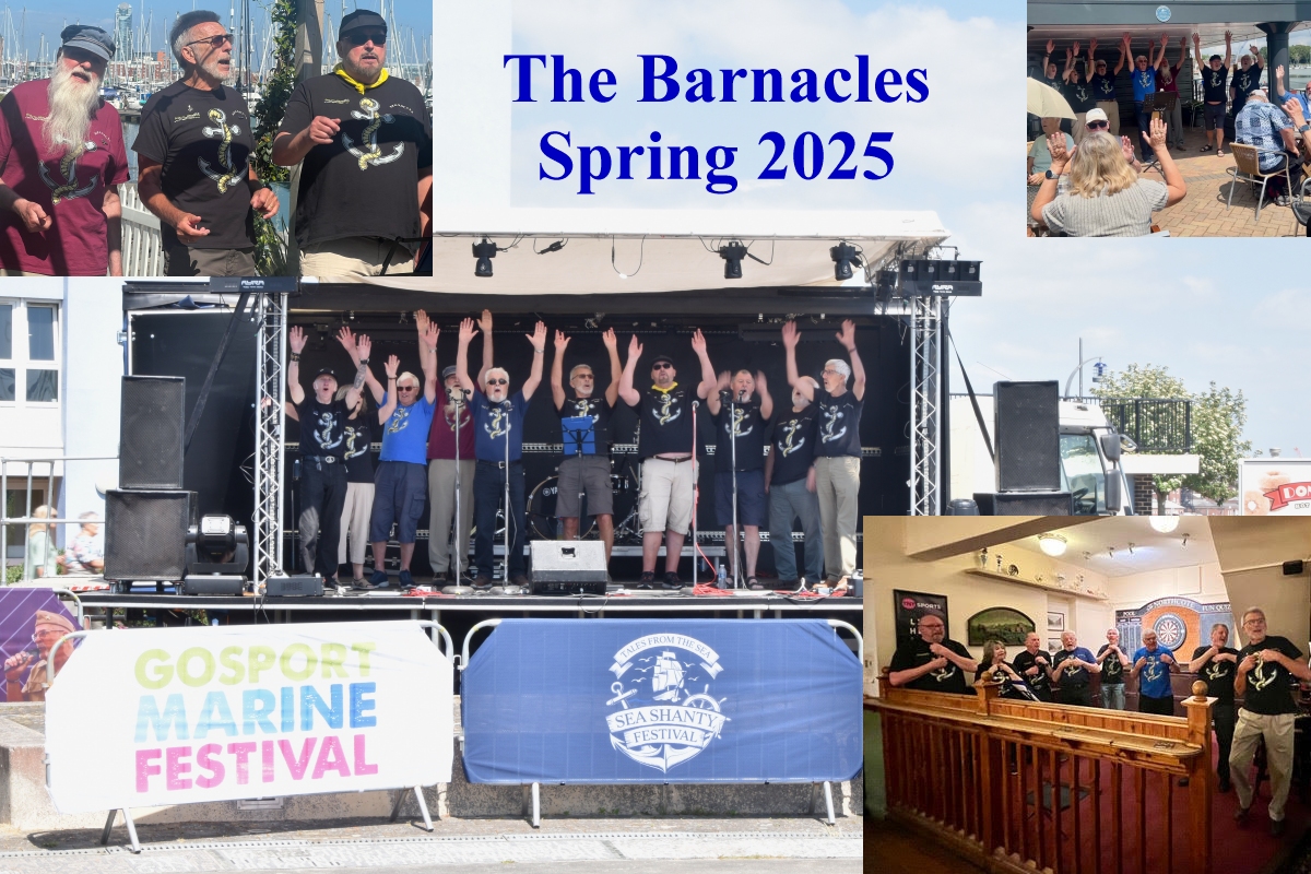 The Barnacles have been out 'n about! The Barnacles have been out 'n about!